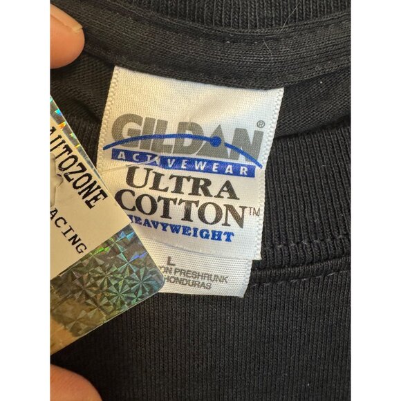 Vintage Chevrolet Racing Monte Carlo Gildan T-Shirt Men’s Size L Black Nascar De - Picture 5 of 7